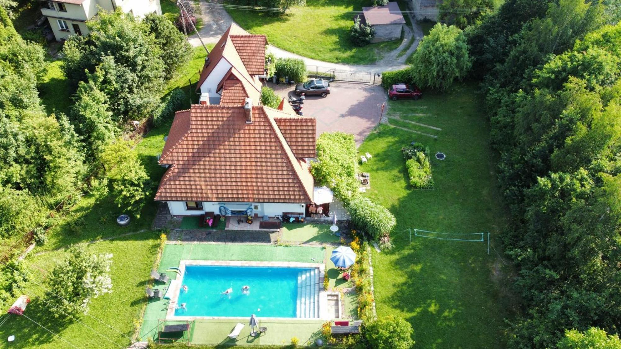 Podelniska Villa Porąbka Exterior foto